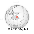 Outline Map of the Area around 22° 33' 23" S, 144° 34' 29" E, rectangular outline