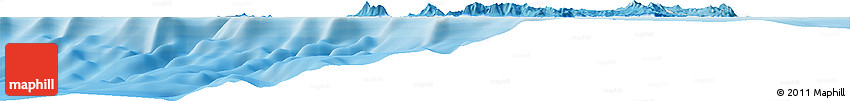 Political Horizon Map of the Area around 22° 33' 23" S, 166° 40' 30" E