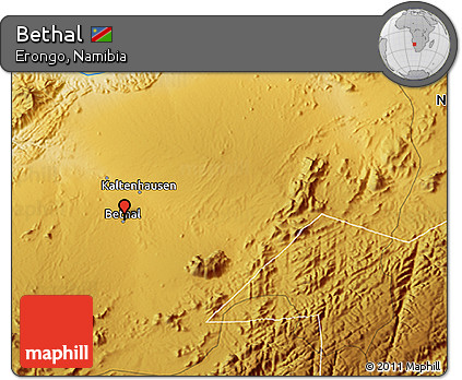 Physical 3D Map of Bethal