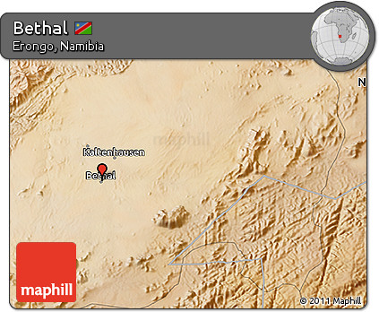 Satellite 3D Map of Bethal