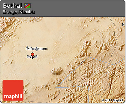 Satellite 3D Map of Bethal