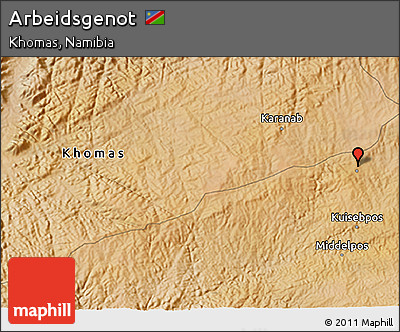 Satellite 3D Map of Arbeidsgenot