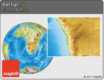 Physical Location Map of Bethal