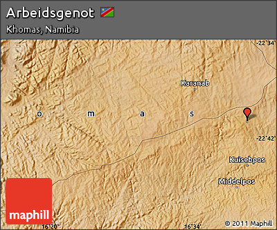 Satellite Map of Arbeidsgenot