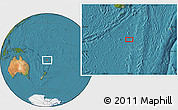 Satellite Location Map of the area around 22° 33' 23" S, 179° 16' 30" E
