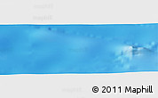 Shaded Relief Panoramic Map of the area around 22° 33' 23" S, 179° 16' 30" E