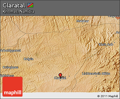 Satellite 3D Map of Claratal