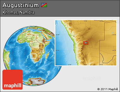 Physical Location Map of Augustinium
