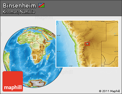 Physical Location Map of Binsenheim