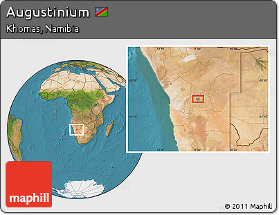 Satellite Location Map of Augustinium