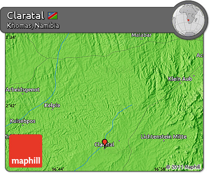 Political Map of Claratal