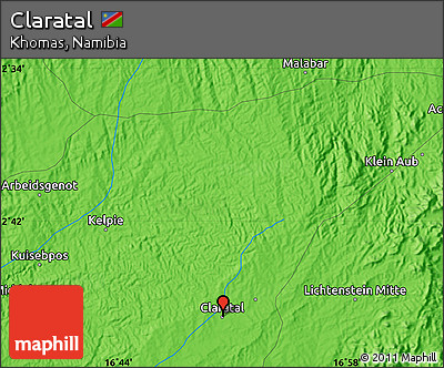 Political Map of Claratal