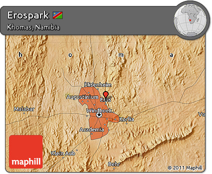 Satellite Map of Erospark