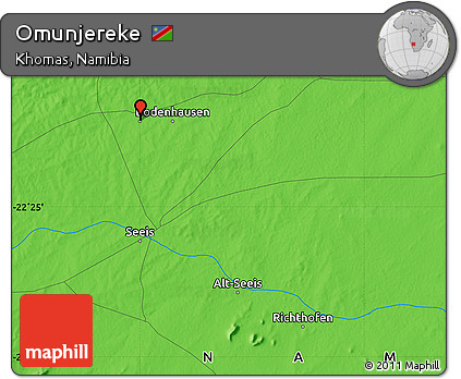 Political Map of Omunjereke