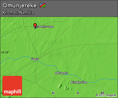 Political Map of Omunjereke