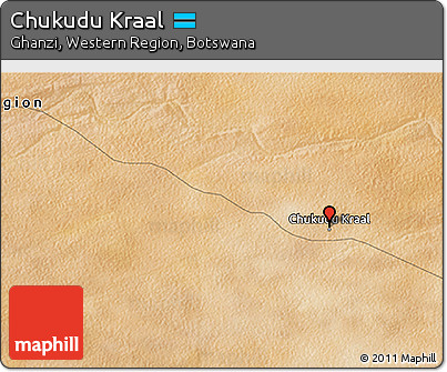 Satellite 3D Map of Chukudu Kraal