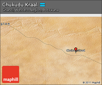 Satellite 3D Map of Chukudu Kraal