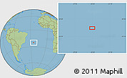 Savanna Style Location Map of the area around 22° 33' 23" S, 24° 34' 30" W