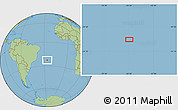 Savanna Style Location Map of the area around 22° 33' 23" S, 26° 16' 29" W