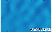 Physical Map of the area around 22° 33' 23" S, 30° 31' 29" W