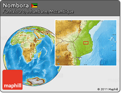 Physical Location Map of Nombora
