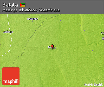 Physical Map of Balata