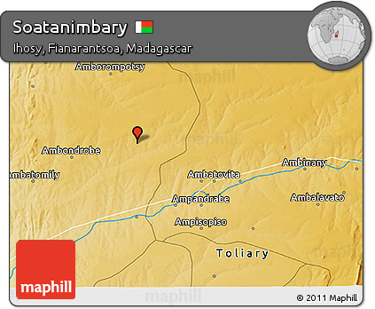 Physical 3D Map of Soatanimbary