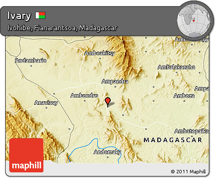 Physical 3D Map of Ivary