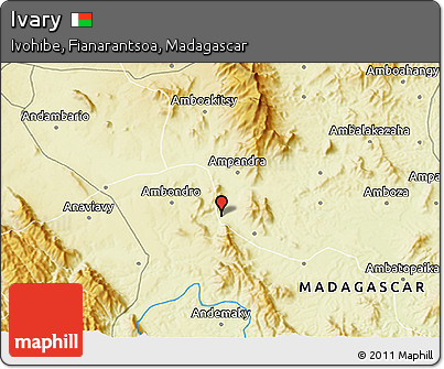 Physical 3D Map of Ivary