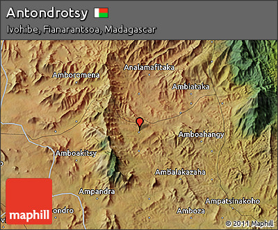 Satellite 3D Map of Antondrotsy