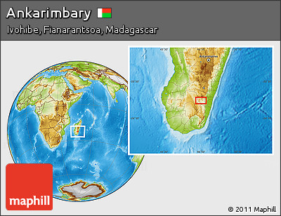 Physical Location Map of Ankarimbary