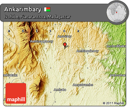 Physical Map of Ankarimbary