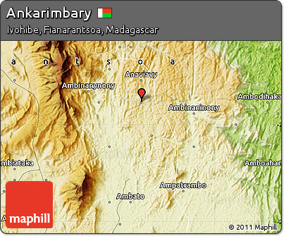 Physical Map of Ankarimbary