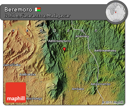 Satellite Map of Beremoro