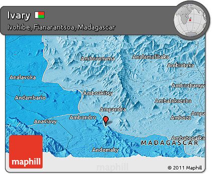 Political Panoramic Map of Ivary