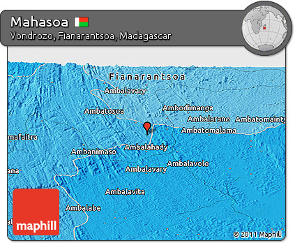 Political Panoramic Map of Mahasoa
