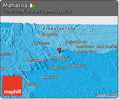 Political Panoramic Map of Mahasoa