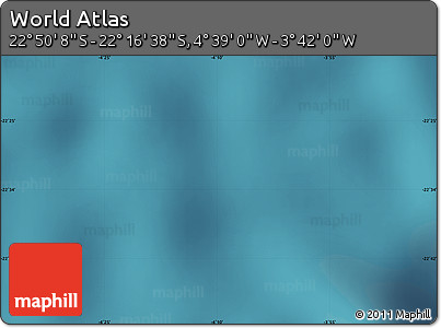 Satellite Map of the Area around 22° 33' 23" S, 4° 10' 30" W