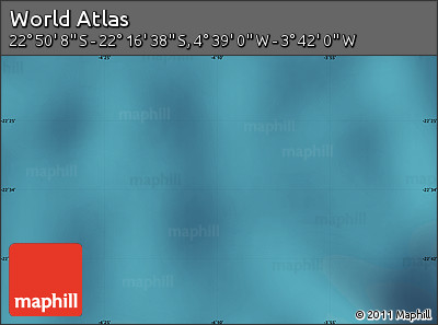 Satellite Map of the Area around 22° 33' 23" S, 4° 10' 30" W