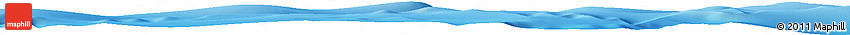 Shaded Relief Horizon Map of the Area around 22° 33' 23" S, 68° 55' 30" E