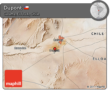 Satellite 3D Map of Dupont