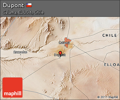 Satellite 3D Map of Dupont