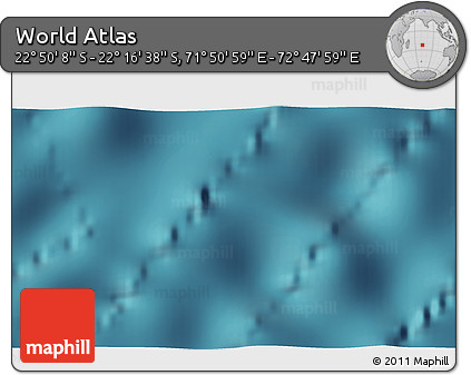 Satellite 3D Map of the Area around 22° 33' 23" S, 72° 19' 29" E