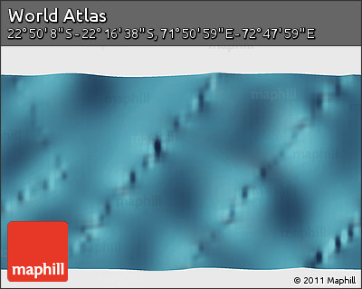 Satellite 3D Map of the Area around 22° 33' 23" S, 72° 19' 29" E