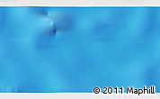 Shaded Relief 3D Map of the area around 22° 33' 23" S, 85° 46' 30" W