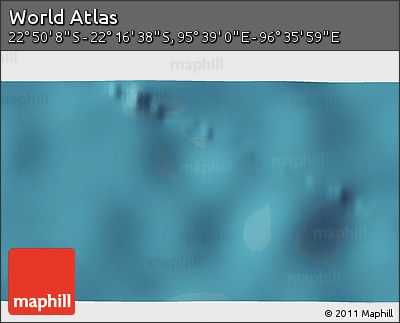 Satellite 3D Map of the Area around 22° 33' 23" S, 96° 7' 30" E