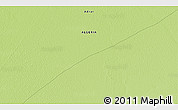 Physical 3D Map of the area around 23° 23' 16" N, 0° 46' 30" W