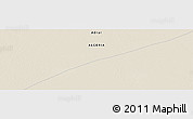 Shaded Relief Panoramic Map of the area around 23° 23' 16" N, 0° 46' 30" W