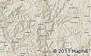 Shaded Relief Map of the area around 23° 23' 16" N, 105° 19' 29" W