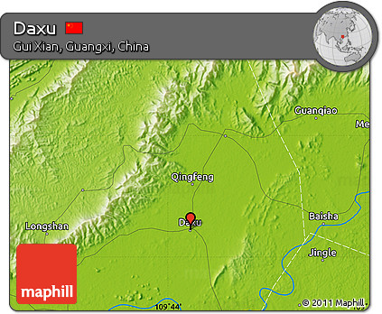 Physical Map of Daxu